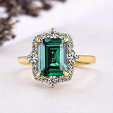 Pierścionek z Agatem – Królowa Szmaragdu