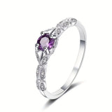 Ring Brigitte med Ametyst